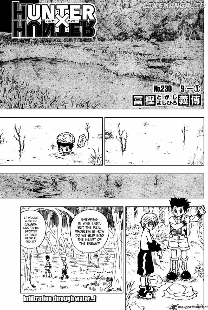 Hunter x Hunter, Chapter 230 image 01